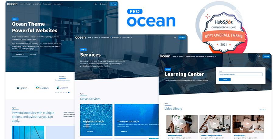 Crecimiento web sin estrés: HubSpot CMS y Ocean Pro